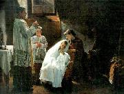Cristobal Rojas The First and Last Communion oil painting reproduction